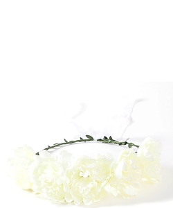Flower Headband HN320024 IVORY